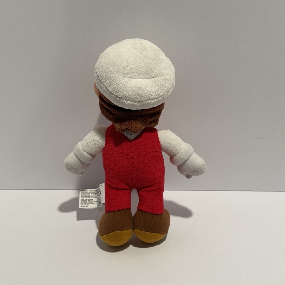 Super Mario Fire Mario & Yoshi Plush 9" Nintendo Stuffies Mario Brothers - Picture 6 of 16